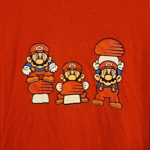 Vintage Y2k Super Mario Bros Shirt